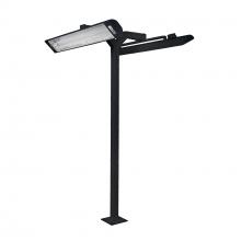Eurofase EF6108PMDB - 8FT POLE MOUNT,DOUBLE 61IN,BLK